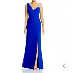 BCBGMaxAzria | Evening Dress with Asymmetrical Neckline